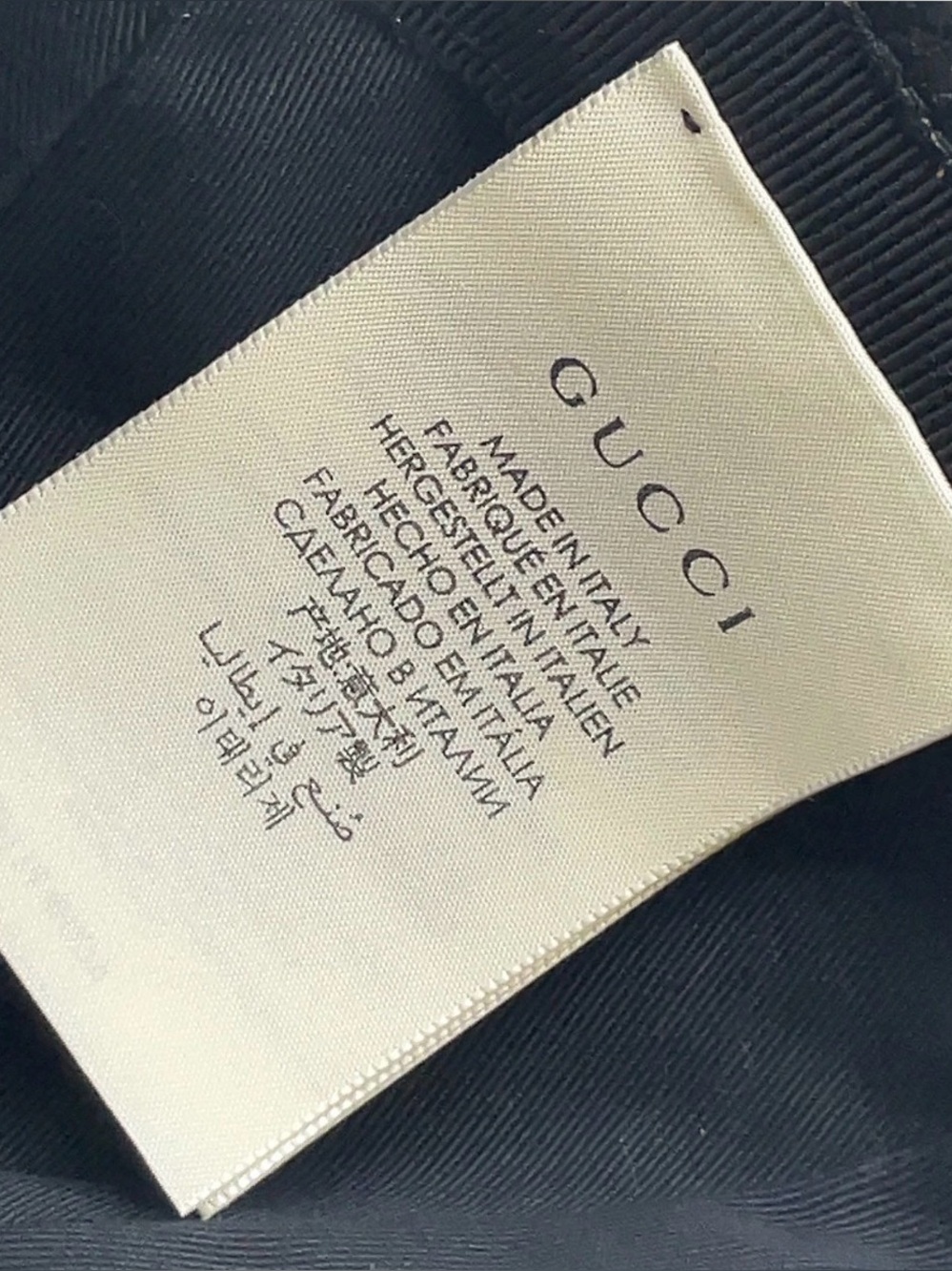 Auth GUCCI Off The Grid GG Nylon Yellow M 58 Baseball Cap - Picture 12 of 16